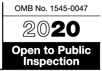 2020 - Form 990