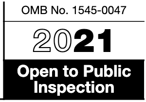 2021 - Form 990