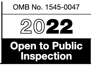 2022 - Form 990